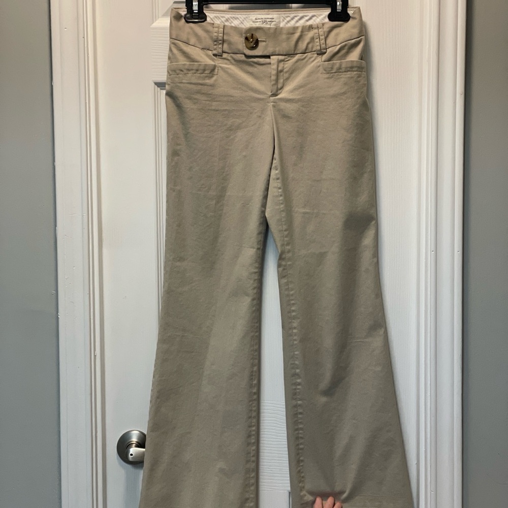 Banana Republic Light Tan Trousers